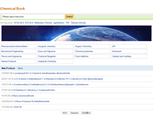 Tablet Screenshot of chemicalbook.com
